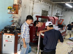 Sửa chữa máy sản xuất cửa nhôm ở đâu