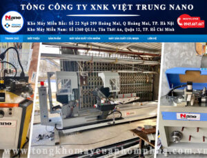 Máy ép góc cửa nhôm