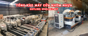 Máy gia công cửa nhôm