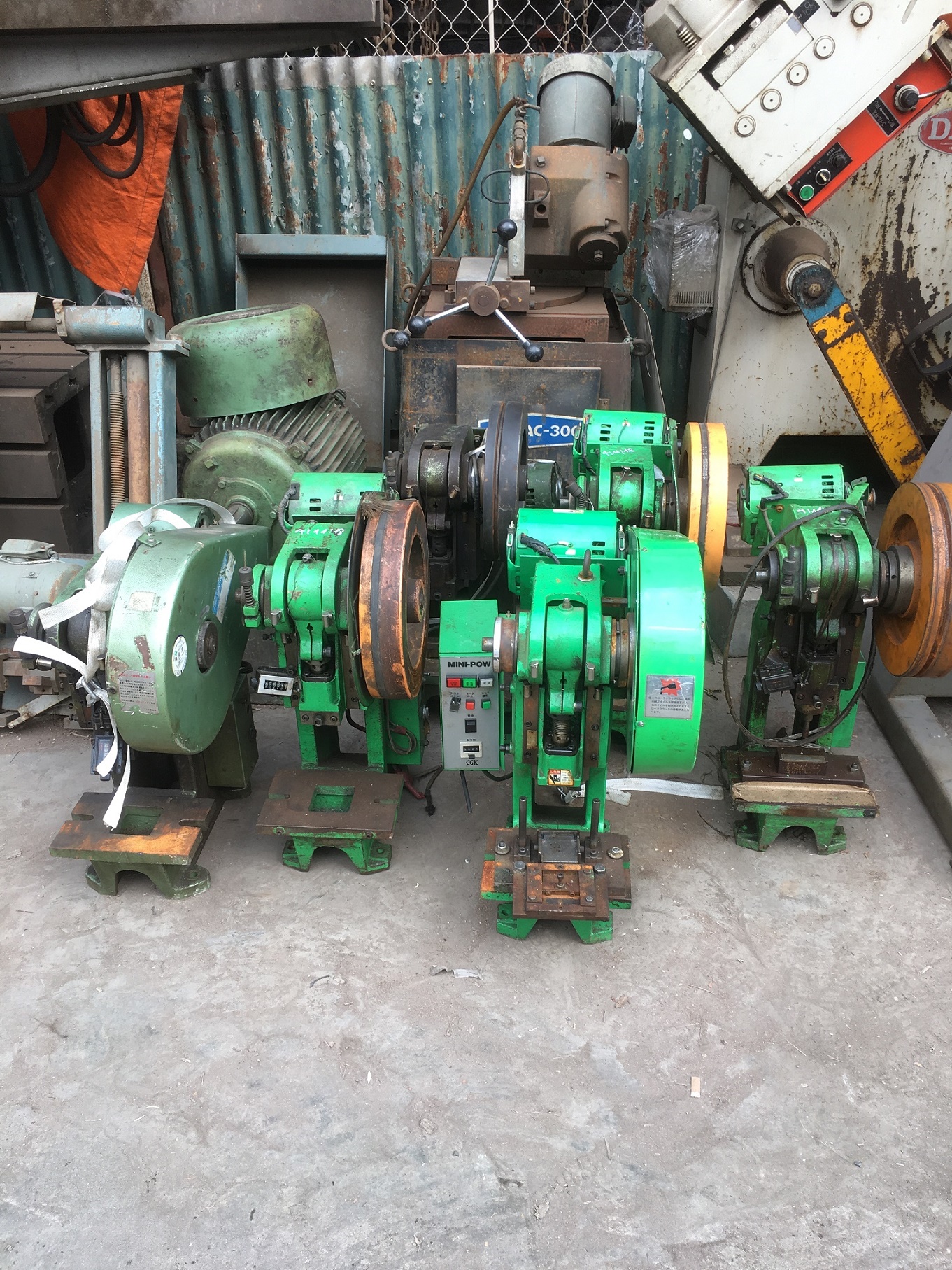 Máy đột dập bãi sử dụng có bền hay không?