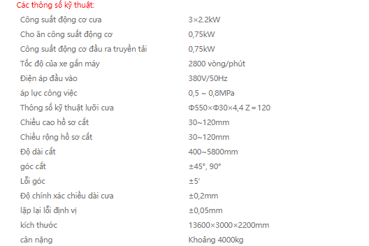 Máy cắt nhôm định hình CNC LJZD -CNC- 500X6000 Wman