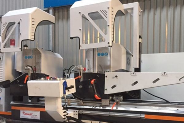 Máy cắt nhôm 2 đầu 08 cũ - Việt Trung Nano