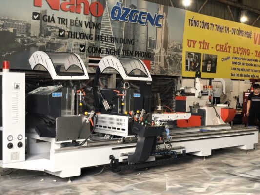 Một số loại máy làm cửa nhôm phổ biến tại Việt Trung Nano