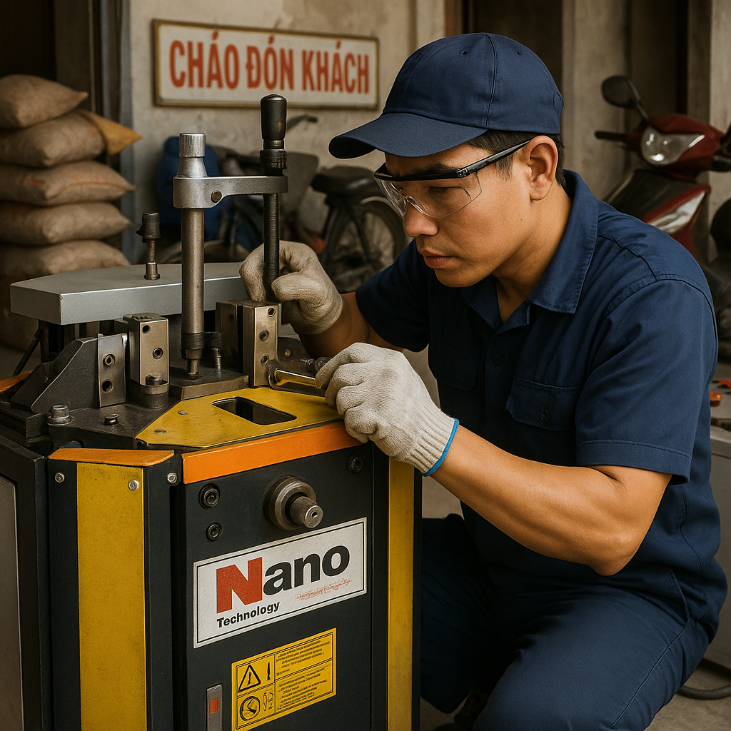 Cách Sử Dụng Máy Ép Góc Nhôm Đúng Cách Để Tăng Tuổi Thọ Thiết Bị