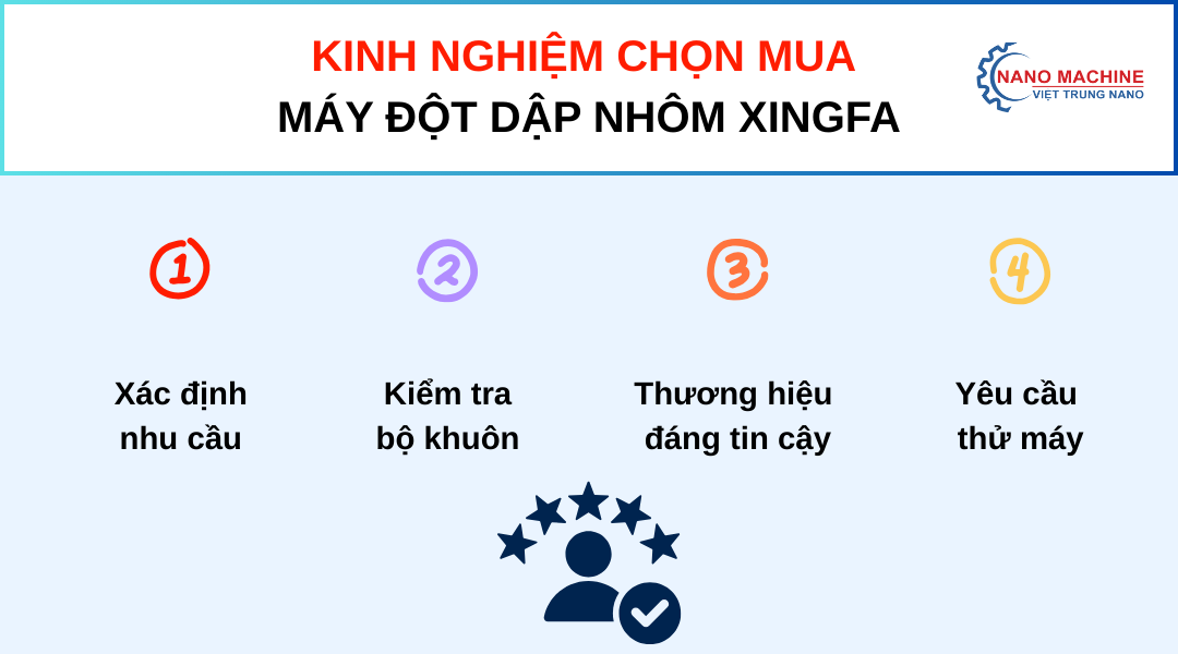 Máy đột dập nhôm Xingfa | Dụng cụ không thể thiếu khi làm cửa nhôm