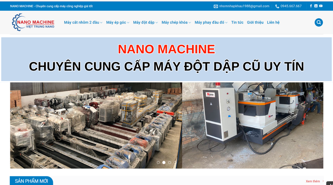 Mua máy đột dập cũ giá tốt, bảo hành rõ ràng – giải pháp cho doanh nghiệp