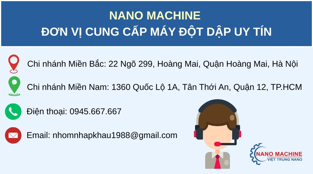 Quy trình vận hành máy đột dập | Chuẩn an toàn – Hiệu quả – Bền máy