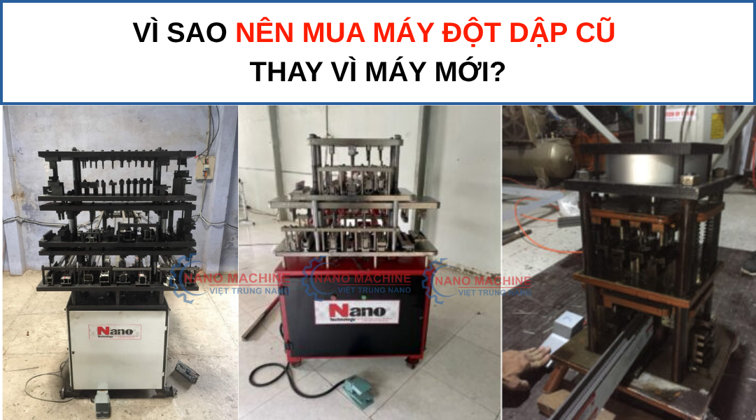 Mua máy đột dập cũ giá tốt, bảo hành rõ ràng – giải pháp cho doanh nghiệp